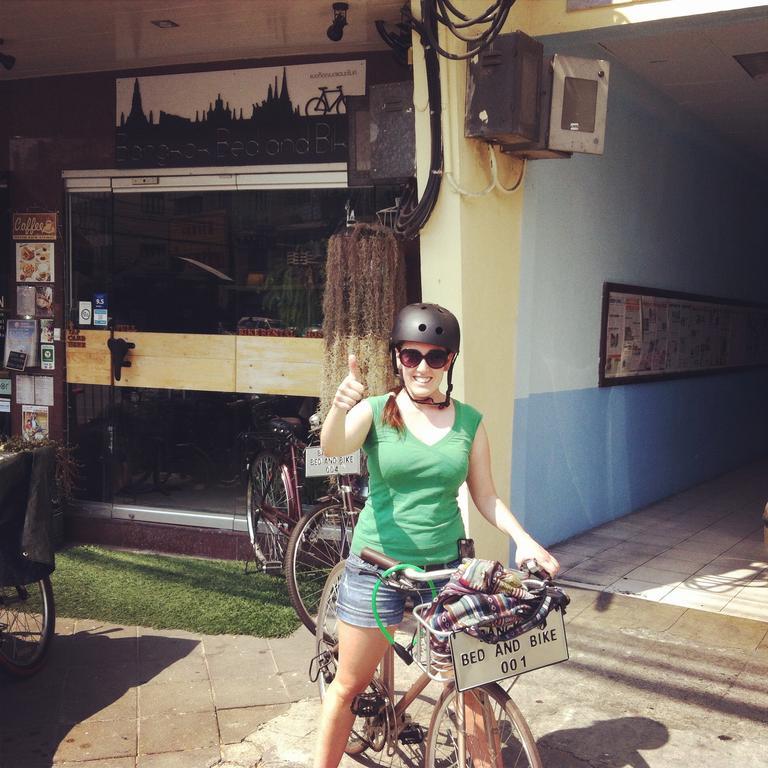 Albergue Bangkok Bed And Bike Exterior foto